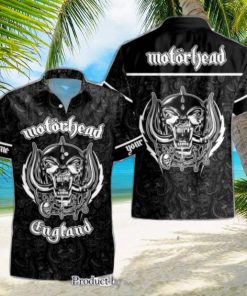 Rock Band Motorhead England Tropical All Over Printed Hawaiian Shirt and Beach Short
