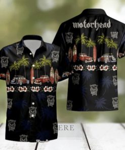 Rock Band Motorhead Pattern Beach Shirt