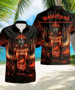 Rock Band Motorhead Sacrifice Tropical All Over Printed Hawaiian Shirt and Beach Short