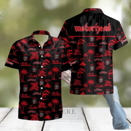 Rock Band Motorhead Tropical All Over Printed Hawaiian Shirt and Beach Short