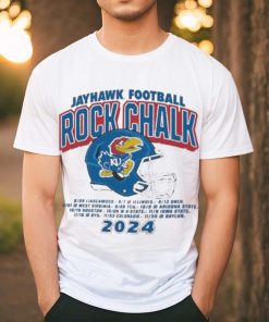 Rock Chalk Kansas Jayhawks Kingdom Football Schedule shirt