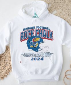 Rock Chalk Kansas Jayhawks Kingdom Football Schedule shirt