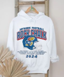 Rock Chalk Kansas Jayhawks Kingdom Football Schedule shirt