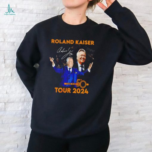 Roland Kaiser 50 Jahre 50 hits Tour 2024 shirt