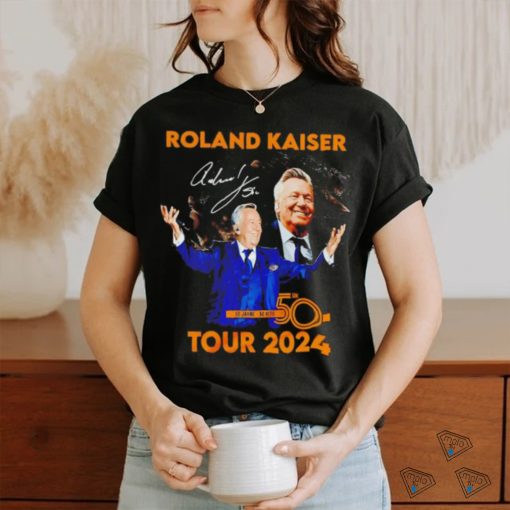 Roland Kaiser 50 Jahre 50 hits Tour 2024 shirt