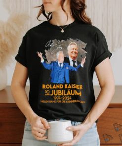 Roland Kaiser RK50 Jahre Jubiläum 1974 2024 Signature Shirt