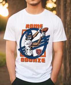 Rome Odunze Chicago Bears Homage Caricature Player Tri Blend T Shirt