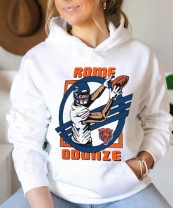 Rome Odunze Chicago Bears Homage Caricature Player Tri Blend T Shirt