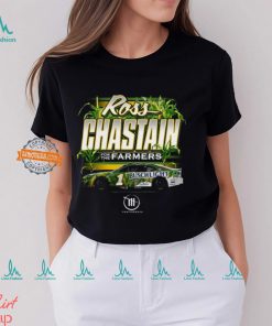 Ross Chastain Trackhouse Racing Team Collection For The Farmers Busch Light Car T Shirt