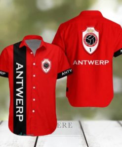 Royal Antwerp F.C Combo Hawaiian Shirt And Shorts For Men Women Summer Beach