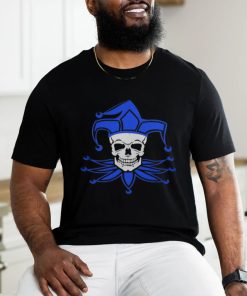 RydaGang Blue Jester's Skull shirt