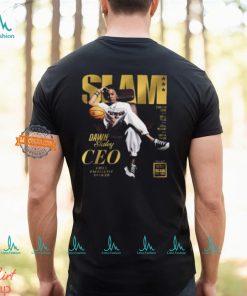 SLAM 250 Covers Dawn Staley CEO Chief Excellence Officer South Carolina Coach And Three Time National Champion Gold Metal Editions Classic t sHIRT