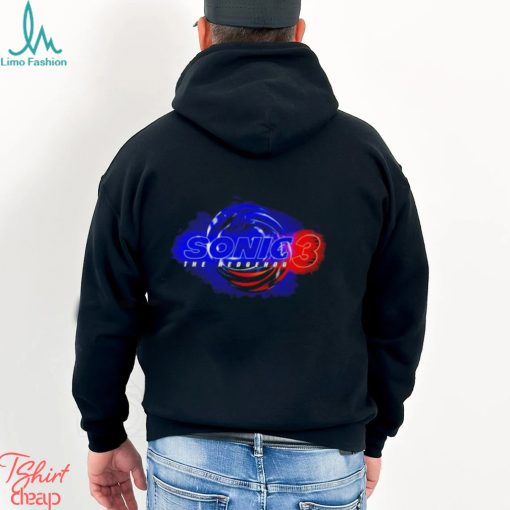 SONIC 3 The Hedgehog First Logo July Shirt