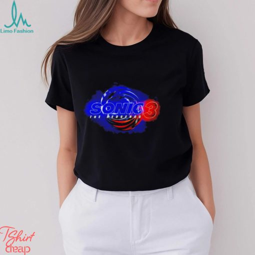 SONIC 3 The Hedgehog First Logo July Shirt