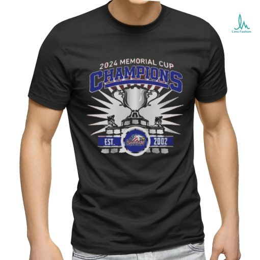 Saginaw 2024 Memorial Cup Champions Est 2002 Shirt