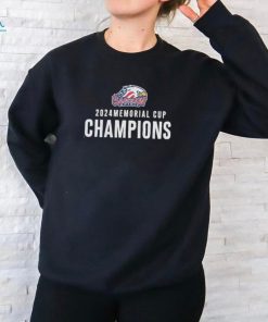 Saginaw Spirit Champions 2024 Couple Memorial Cup Shirt