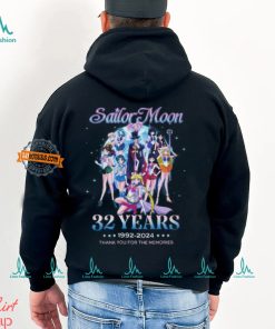 Sailor Moon 32 Years 1992 2024 Thank You For The Memories T Shirt