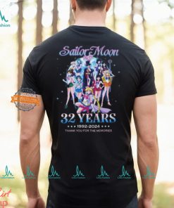 Sailor Moon 32 Years 1992 2024 Thank You For The Memories T Shirt