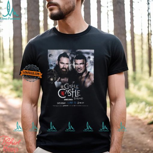 Sami Zayn Vs Chad Gable Matchup At WWE Clash At The Castle Scotland On Saturday June 15 Classic T Shirt