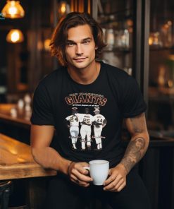 San Francisco Giants Greatest Players Of All Time Mays Bonds and Mccovey shirt