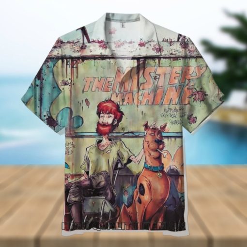 Scooby Doo Mystery Machine Retro Hawaiian Shirt