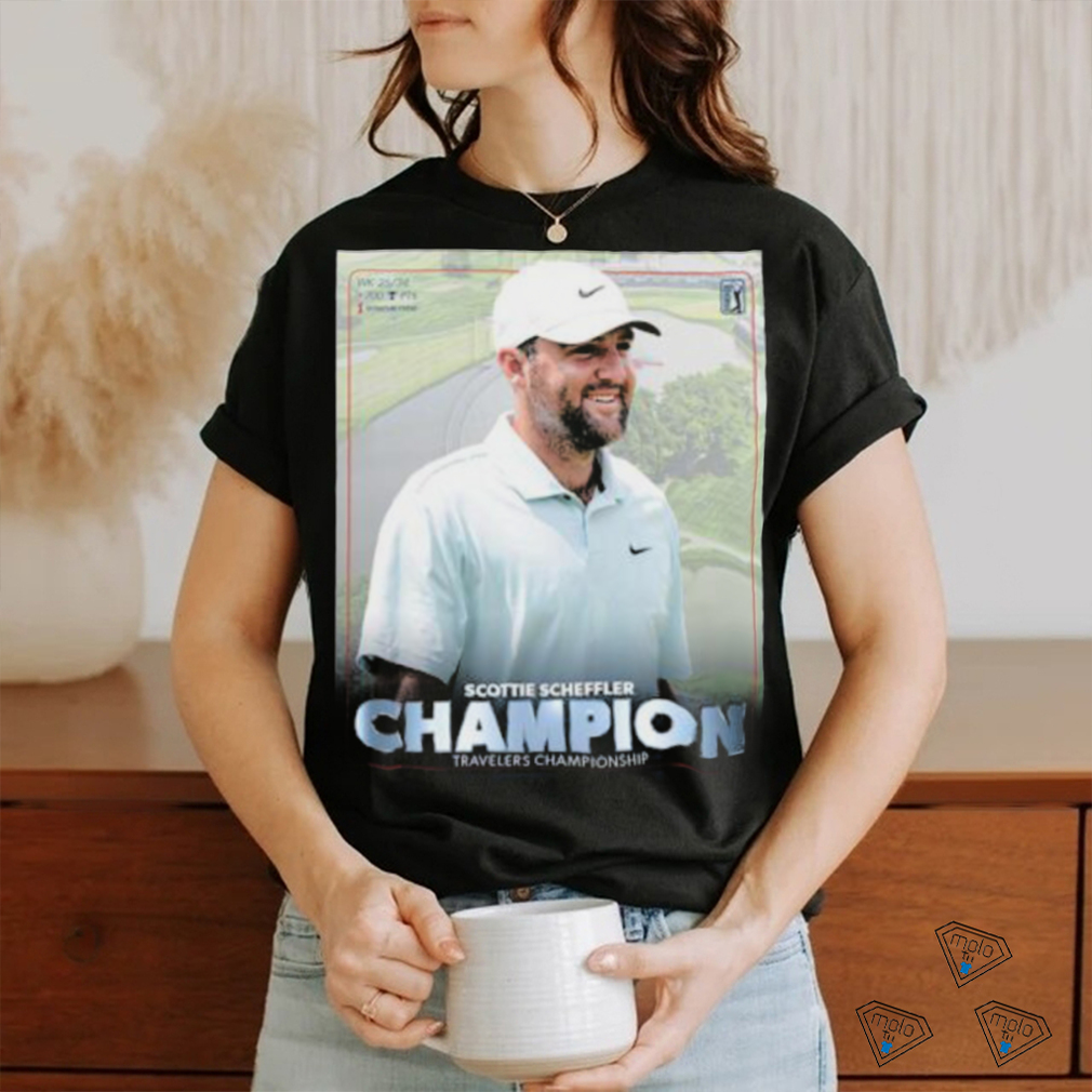 Scottie Scheffler Champion 2024 Travelers Championship His Sixth Win In 10 Starts Classic T Shirt Scottie Scheffler Champion 2024 Travelers Championship His Sixth Win In 10 Starts Classic T Shirt