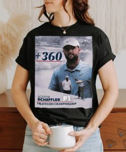Scottie Scheffler Gets Win 6 On The Season Travelers Championship T Shirt