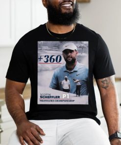 Scottie Scheffler Gets Win 6 On The Season Travelers Championship T Shirt