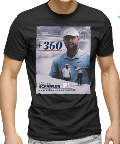Scottie Scheffler Gets Win 6 On The Season Travelers Championship T Shirt