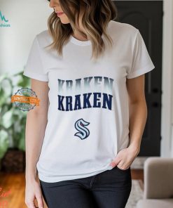 Seattle Kraken Starter Four Team Name Logo T Shirt