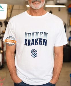 Seattle Kraken Starter Four Team Name Logo T Shirt