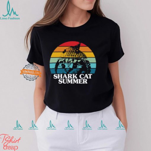 Shark Cat Summer Pride Shirt