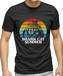 Shark Cat Summer Shirt