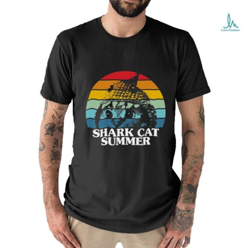 Shark Cat Summer Shirt