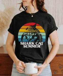 Shark Cat Summer Shirt