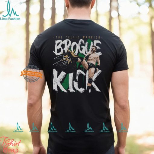 Sheamus Brogue Kick Celtic Warrior Black T shirt