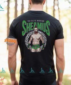 Sheamus The Celtic Warrior Pose Black T shirt