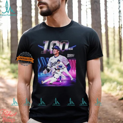 Shohei Ohtani Notches His 100th Career Stolen Base Unisex T Shirt