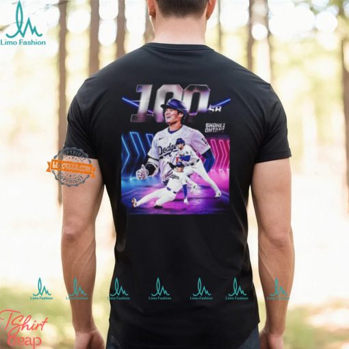 Shohei Ohtani Notches His 100th Career Stolen Base Unisex T Shirt
