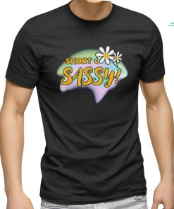 Short sassy humor daisy shirt