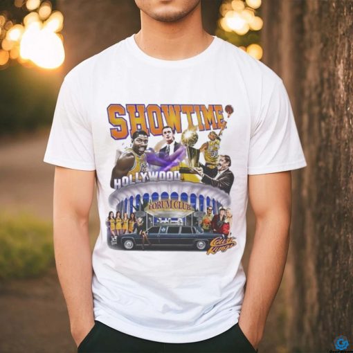 Showtime hollywood forum club Los Angeles Lakers basketball shirt