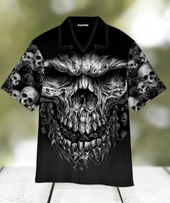 Shredder Skull Aloha Hawaiian Shirts For Men For Women