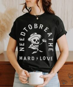 Skeleton Cowboy And Rose Band Need To Breathe Shirt