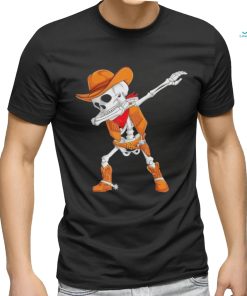 Skeleton Cowboy Dabbing Shirt