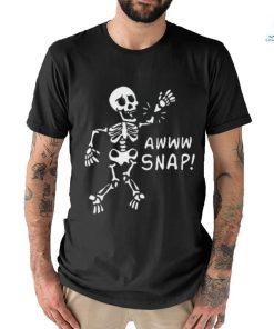 Skeleton Injury Wrist Surgery Recovery Aw Snap Broken Arm Shirt