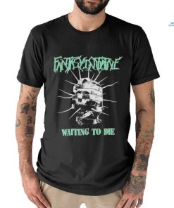 Skull cage waiting to die shirt