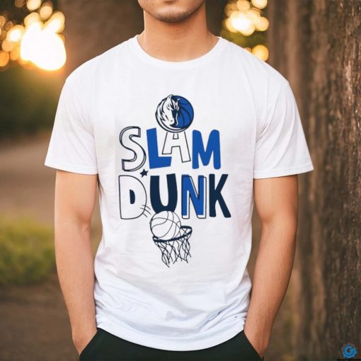 Slam Dunk Dallas Mavericks Ball In Hoop 2024 shirt