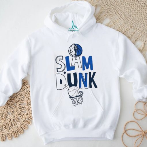 Slam Dunk Dallas Mavericks Ball In Hoop 2024 shirt