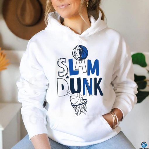 Slam Dunk Dallas Mavericks Ball In Hoop 2024 shirt