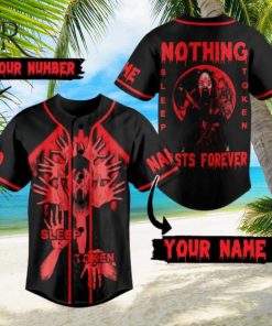 Sleep Token Nothing Lasts Forever Custom Baseball Jersey